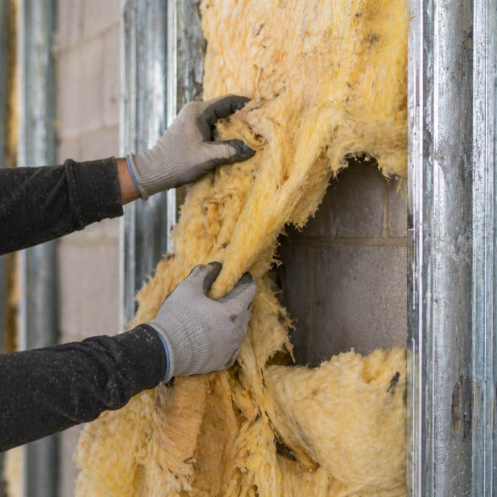 removing insulation